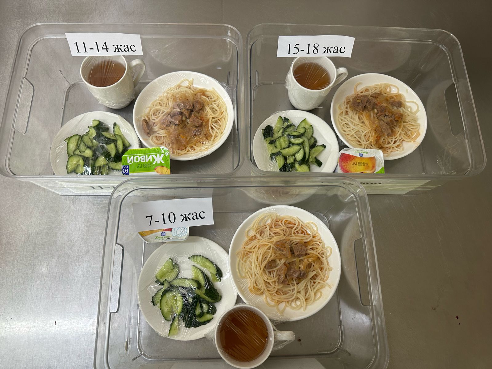 Күнделікті ас мәзірі