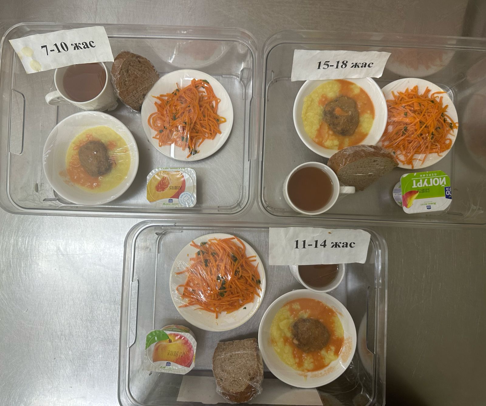 Күнделікті ас мәзірі