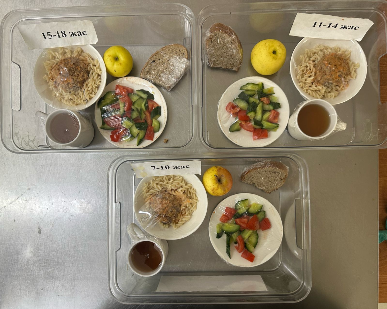 Күнделікті ас мәзірі