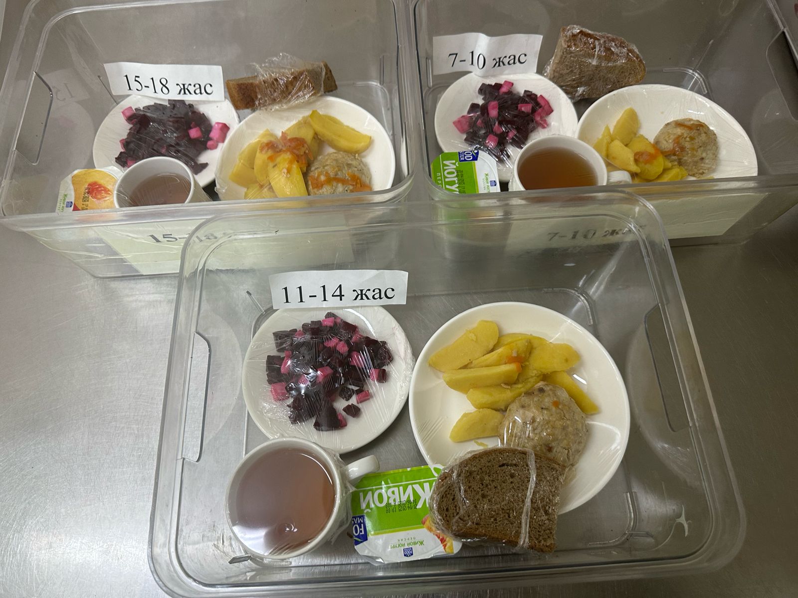 Күнделікті ас мәзірі