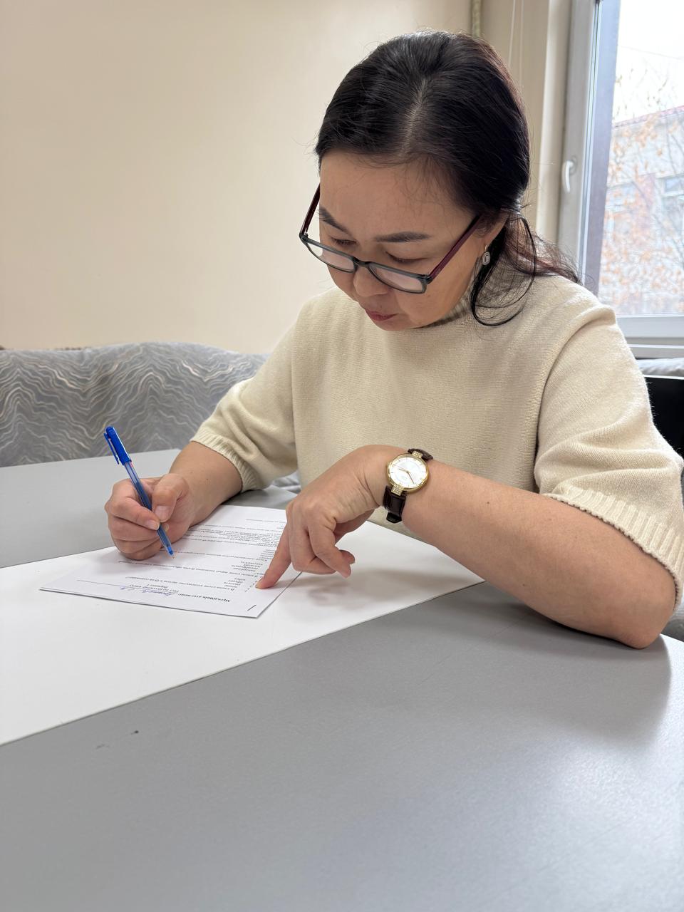 Бос орынға жарияланған конкурс нәтижесі